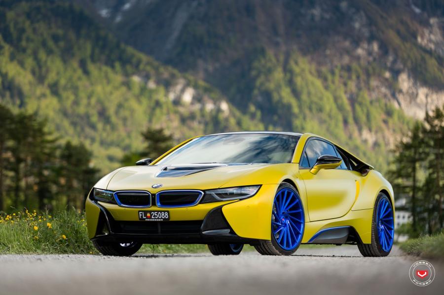  BMW i8 on Vossen Wheels (VPS-305T) 2016 года  (фото 61 из 81)